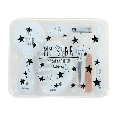 My Baby Care and Grooming Kit - Blue Stars