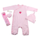 Newborn Baby Gift - Pink & White
